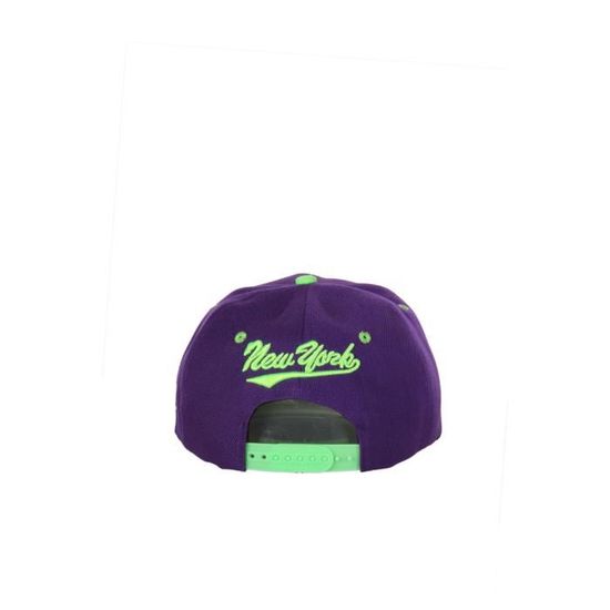 Snapbacks Ninja Turtles/ / Visi/ère Plate r/églable Casquette de Baseball Ajustable Violet