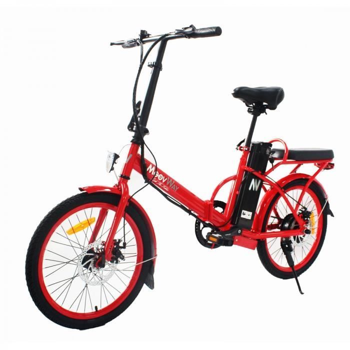 Moovway vélo electrique pliable urban city mixte 2025