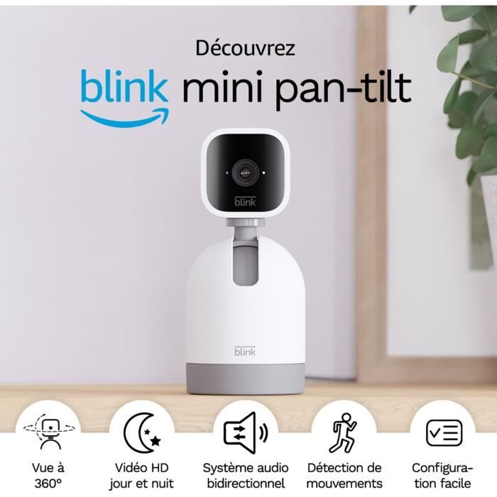 Caméra miniature - Blink - 53-029591 - Vision HD - Audio bidirectionnel ...