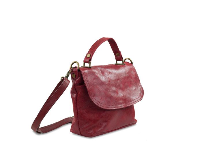 CARLA BELOTTI SAC BANDOULIERE YARA rouge