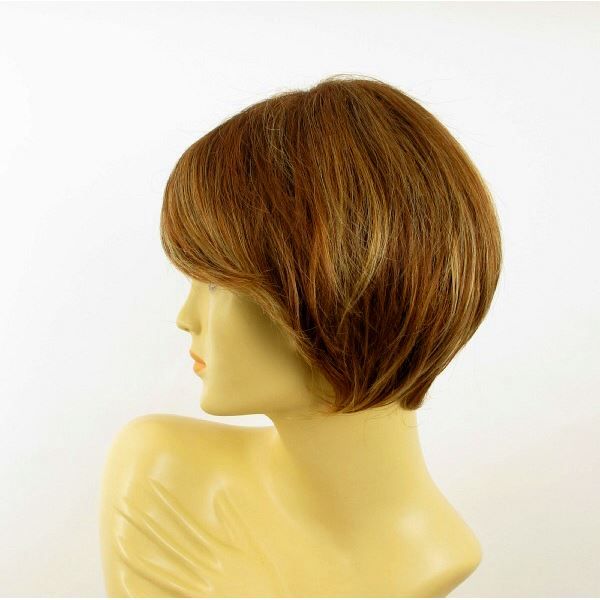 Perruque Synthétique Blonde Méchée Avec Bandeau - Taille Large, Bouclée, Neuve