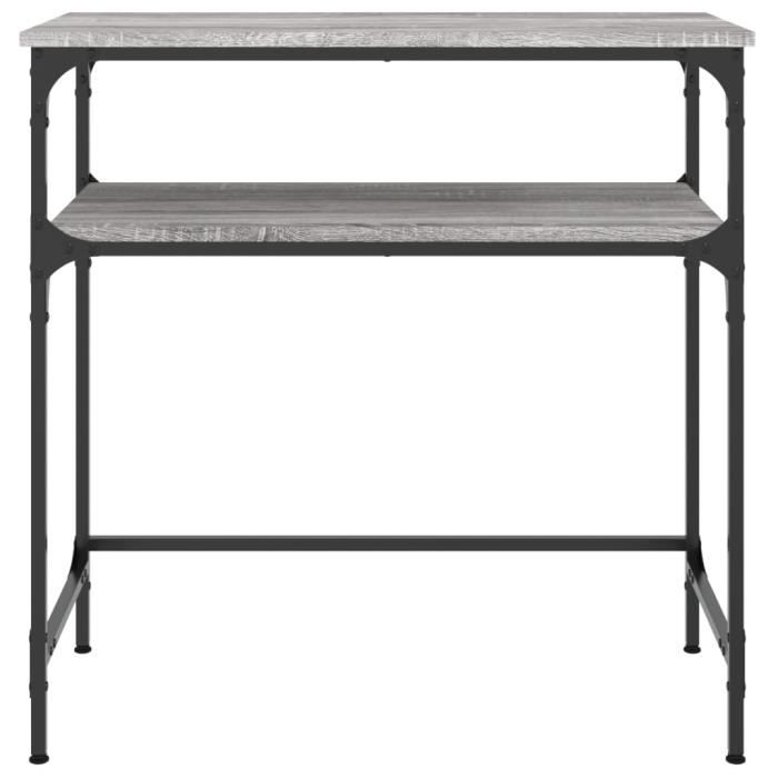 TABLE CONSOLE - CONSOLE EXTENSIBLE - BAO Table console sonoma gris ...