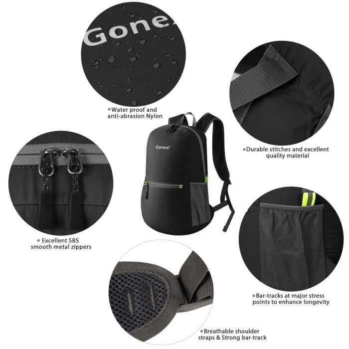 Sac à hotsell dos gonex