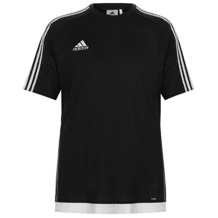 TEE SHIRT ADIDAS HOMME NOIR-BLANC CLIMALITE SPORT S - Cdiscount Sport