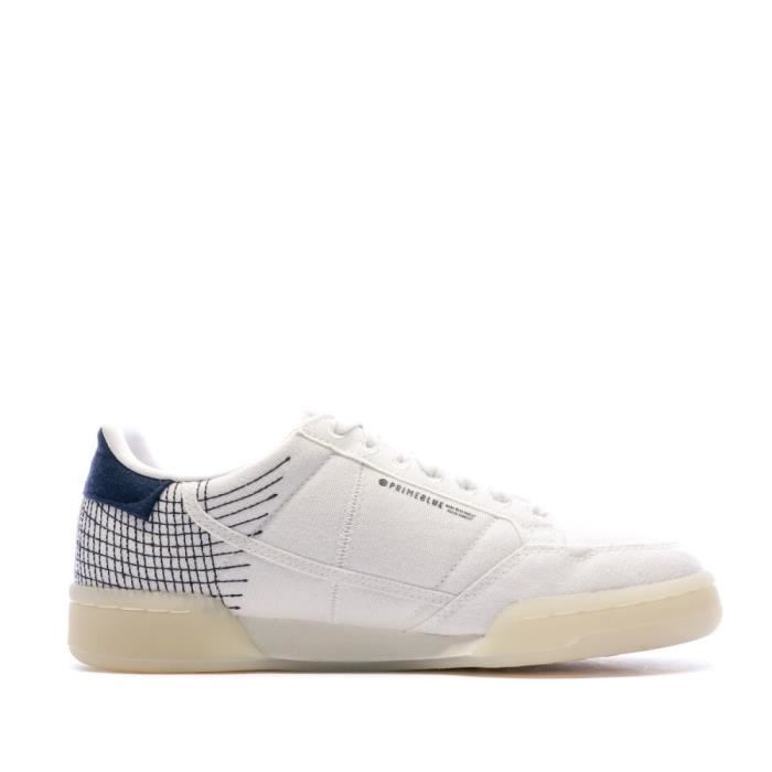 Baskets Femme Adidas Continental 80 Prime Blanc Marine Textile