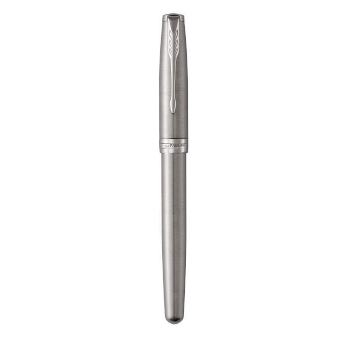 PARKER Sonnet stylo plume, acier inoxydable, attributs palladium, Plume  moyenne – Coffret cadeau - Cdiscount Beaux-Arts et Loisirs créatifs