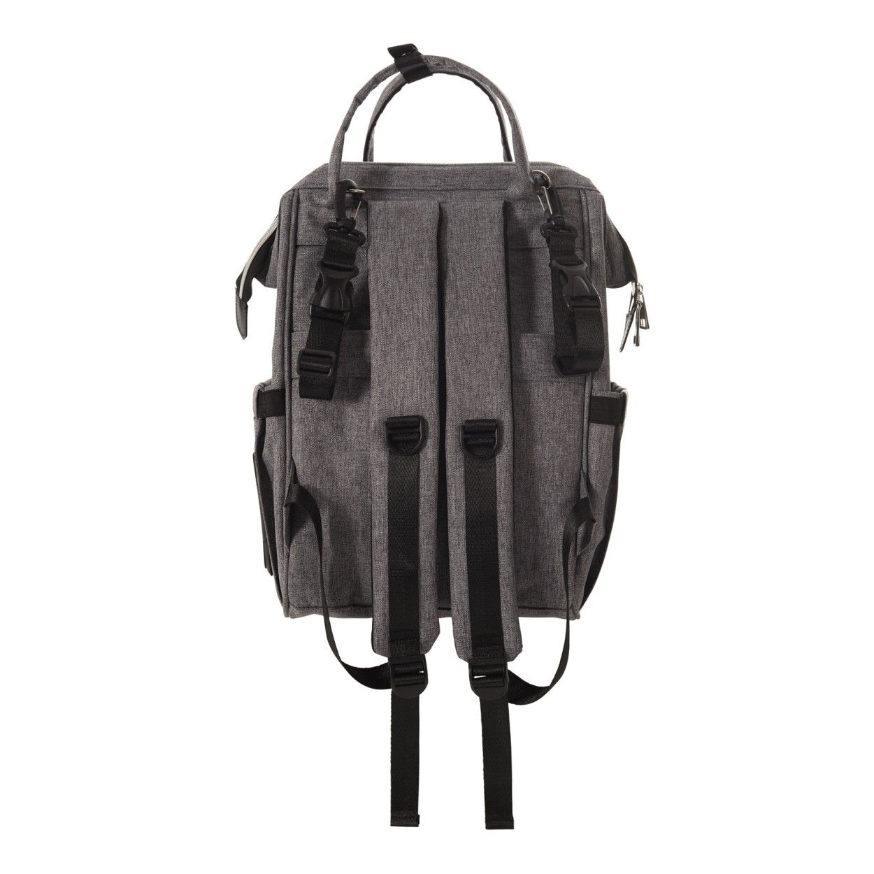 SNDMOR Sac à Langer Pour Bébé Sac à Dos, Sacs à Langer Grande Capacité, Sac à Langer De Voyage Portable Avec Lit Pliable, Mode Imperméable (Bleu Foncé