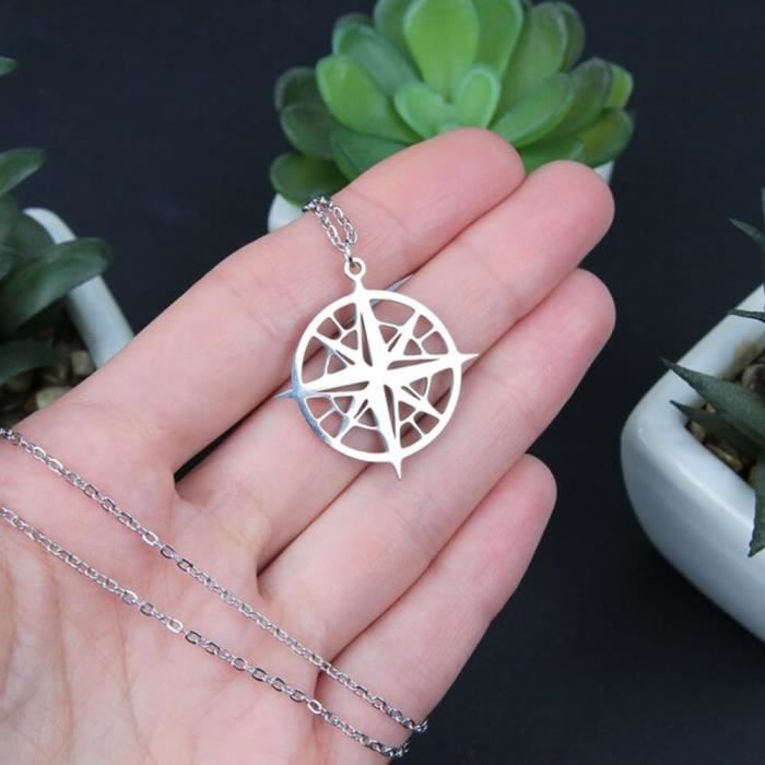 Collier Homme Avec Pendentif Boussole Bravissimo Fils PetitFils Idées