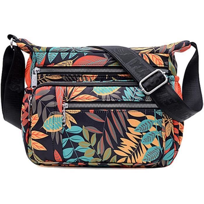 Sac à Bandoulière En Tissu Oxford - MON SAC A MAIN