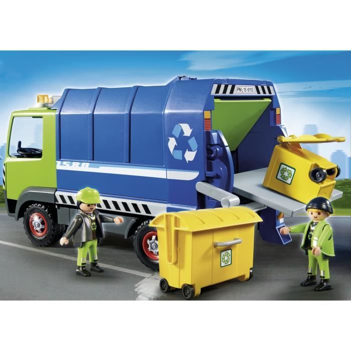 Cdiscount : Playmobil Camion Poubelle Recyclage à 15,99 €