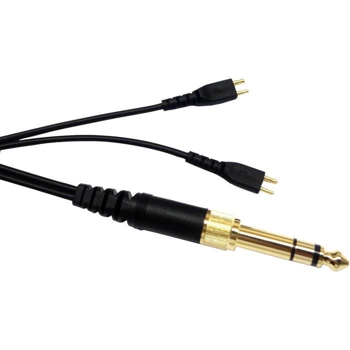 Cavo Di Ricambio Per Cuffie Sennheiser HD25 - Cavo OFC Nero Da 1.5 Metri - Foto 7