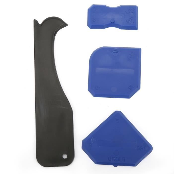 4x ensemble d'outils de calfeutrage bleu
