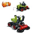 LEGO® Technic 42102 Mini CLAAS XERION, Tracteur, Jouet Moissonneuse Batteuse, Cadeau pour Enfants Véhicule Fille Garçon 8 ans et +-3