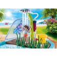 PLAYMOBIL - 70610 - Piscine avec jet d'eau en plastique pour enfants de 4 ans et plus-3