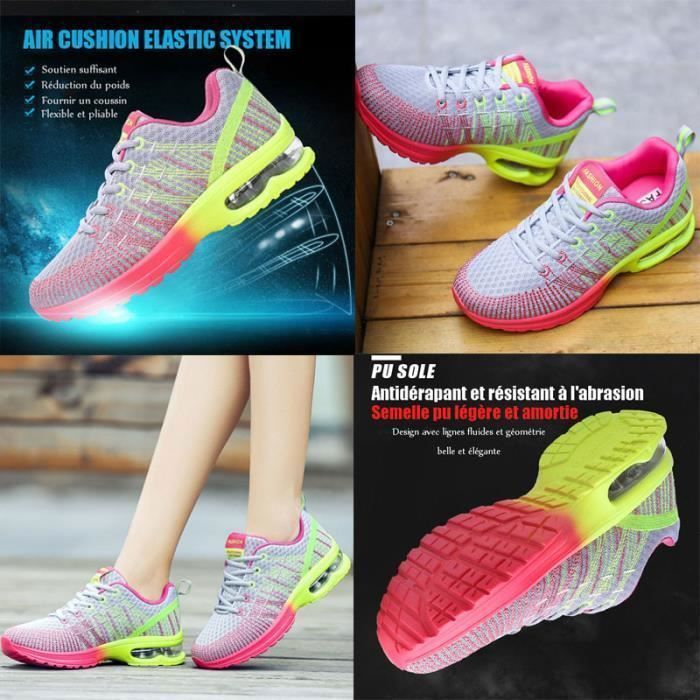 Basket Femme,Chaussures de Sport Femmes,Baskets Femme Léger et