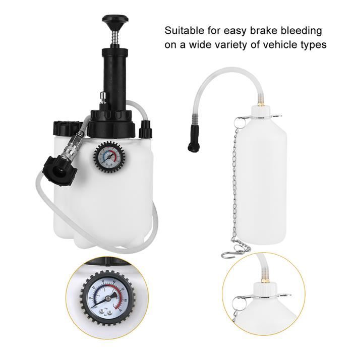 PURGEUR DE FREIN Automatique Autonome Purge Circuit De Freinage Embrayage 3L Dot EUR 89,90