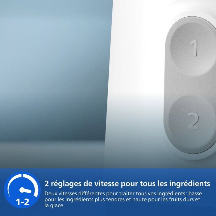 Philips Blend & Go Série 3000 Mini Blender Smoothie - 350W