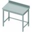 120 x 70 x 85 cm, 2 plans, capacit/é de charge 115 kg, pieds ajustables, acier inoxydable Royal Catering Plan de Travail Table de travail avec rebord RCAT-120//70