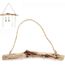 Crochet Murale Bois Flotté Vintage - Support Suspension Branche - Décoration Entrée Ou Placard