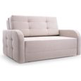 Canapé 2 places avec lit function, meubles de salon, design élégant - Porto 120 - Beige (BRAGI 28)-0