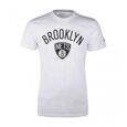 T-Shirt NBA Brooklyn nets New Era Team logo Blanc pour Homme -New era - L-0
