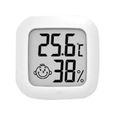 1PC ménage thermomètre hygromètre chambre bébé précis maison affichage de surveillance humide sec pour  THERMOMETRE BEBE-0