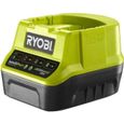 Chargeur rapide RYOBI 18V 2.0Ah OnePlus Lithium-ion RC18120 - RYOBI - Li-ion - Temps de charge 60 min-0