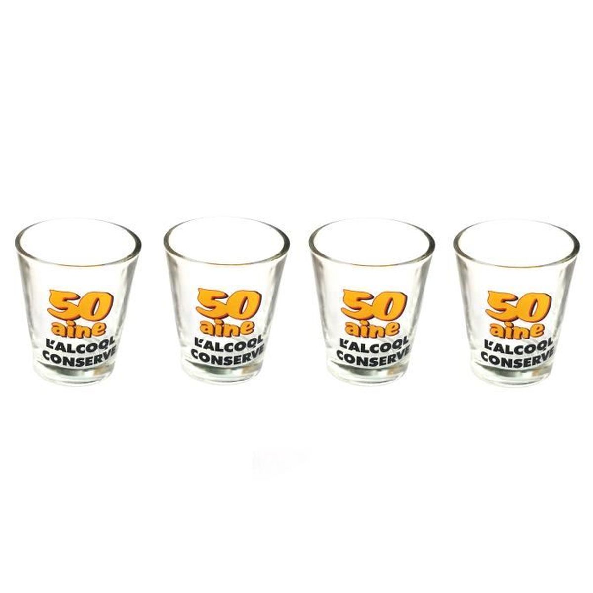 Pack 4 Shooters 50 Aine Joyeux Anniversaire Achat Vente Verre A Digestif Cdiscount Pack 4 Shooters 50 Aine Joyeux Anniversaire Achat Vente Verre A Digestif Cdiscount