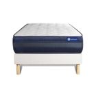 ACTISOM Ensemble matelas ACTIMEMO TECH 120x190 Mémoire de forme Maxi épaisseur 5zones de confort + sommier K