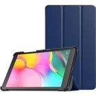 HOOXSPEED Étui Housse Samsung Tab A 8.0 2019 (SM-T290 SM-T295), Coque de Protection Rigide Mince avec Support Fonction pour Galaxy, Indigo