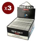 SENSKY LOT DE 3 BTES DE 50 CARNETS DE 32 FEUILLES SLIM