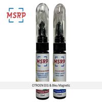 MSRP FRANCE - Kit stylos retouche peinture voiture pour CITROEN EEG & Bleu Magnetic - Atténuer rayures ou éclats de peinture