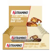 Barres Protéinées - Nutramino Protein Bar - Crispy Vanilla Caramel Boite de 12