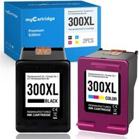 Cartouches d'encre MyCartridge compatibles HP 300 XL - Noir - Deskjet F4580 F2480 F2420 - 600 pages