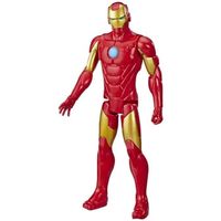 Figurine - MARVEL - Avengers Titan 30cm - Iron Man - Jouet pour Enfant de 4 ans et plus