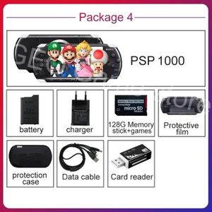 CONSOLE PSP Console de jeu PSP PSP1000 - Sony - Noir - Portabl