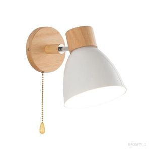 HEITECH Interrupteur lampe de chevet à cordon blanc-Fil