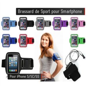 HOUSSE - ÉTUI Brassard Sport Iphone 5/5S (VIOLET) Etui Housse Pr