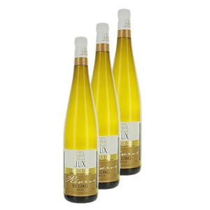 VIN BLANC Jux - Lot 3x Vin blanc Alsace Réserve Riesling AOP