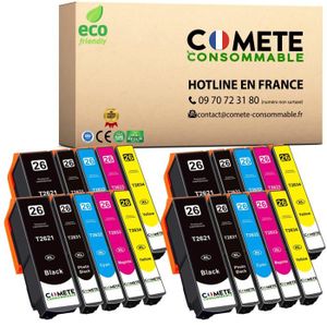 Comete 604Xl - Pack De Cartouches D'Encre Compatible Avec Epson