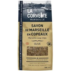 SAVON - SYNDETS La Corvette Marseille Savon de Marseille Copeaux Olive 750g