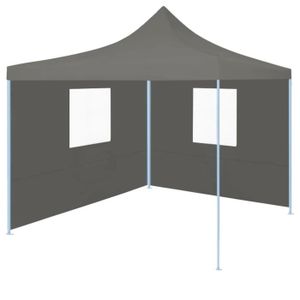 TONNELLE - BARNUM Fydun Tente de réception pliable avec 2 parois 2x2