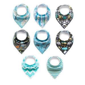Bavoir Bebe Bandana Lot De 8 Pcs Unisexe Bavette Coton 100 Avec Boucle Pression Reglable Doux Absorbant Respirent Pour Fille Garcon Naissance 3 24mois Bave Poussees Dentaires Motifs Mignon Colore Bebe Puericulture