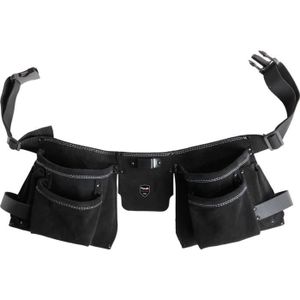 PORTE-OUTILS - ETUI KWB Poche porte-outils, 2 parties, cuir, avec ceinture en nylon - 906810