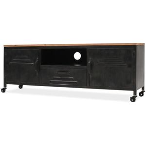 Meuble Tv Industriel Payez En 4x Cdiscount