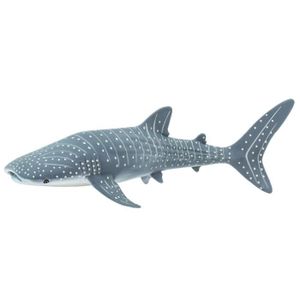 ROBOT - ANIMAL ANIMÉ Figurine Safari Requin-baleine Junior 18 cm Caoutchouc Blanc/Gris - Marque SAFARI - Pour Enfant dès la Naissance