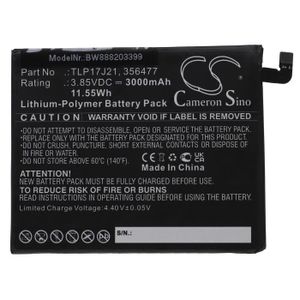 Batterie téléphone vhbw Batterie compatible avec Wiko M1790, View XL 