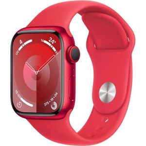 MONTRE CONNECTÉE Apple Watch Series 9 GPS - 41mm - Boîtier (PRODUCT)RED Aluminium - Bracelet (PRODUCT)RED Sport Band - S/M