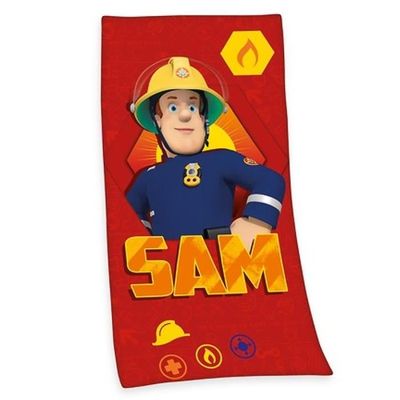 Herding SAM IL POMPIERE Telo Doccia, 150 x 75 cm, Cotone, Multicolore