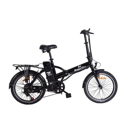 MOOVWAY Velo Electrique Pliable Urban City Mixte Cdiscount Sport
